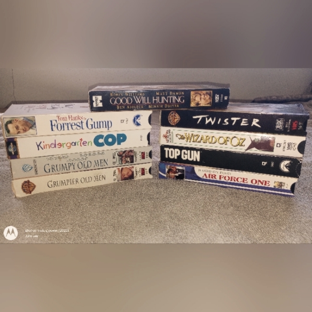 VHS tapes